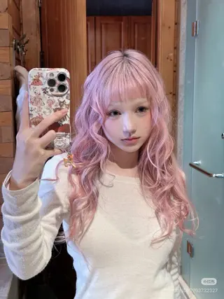 カラー Ravo所属・キラ/ハイトーン/ 福岡美容室のヘアスタイル