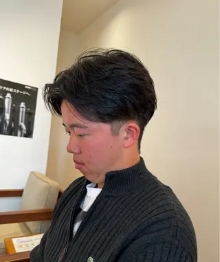 ショート メンズ 吉田 新平のヘアスタイル