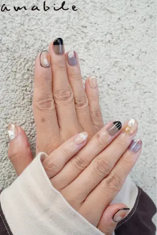 ネイル amabile nailのネイルデザイン