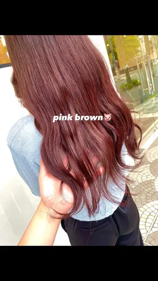 ロング カラー 稲吉 由莉穂のヘアスタイル