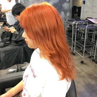 セミロング カラー ダブルカラー/ 横浜/JURIのヘアスタイル