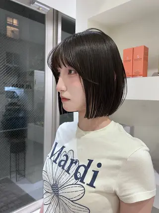 ショート ボブ/レイヤーカット /表参道 yunaのヘアスタイル
