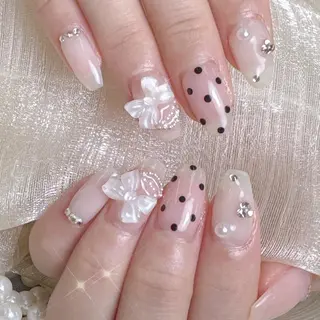 ネイル 🐳彩羽チップ 長さだし専門🐳のネイルデザイン