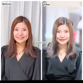 🎼グラデーション スタイル札幌♫*⁠✧のマツエク・マツパデザイン