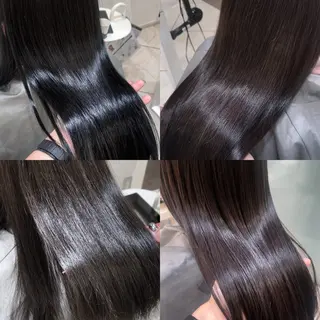 ロング 💖大人韓国ヘア💖 韓国艶カラー【銀座】のヘアスタイル