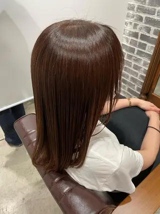 セミロング カラー 【お洒落パーマ】 Elme　肥塚康汰郎のヘアスタイル