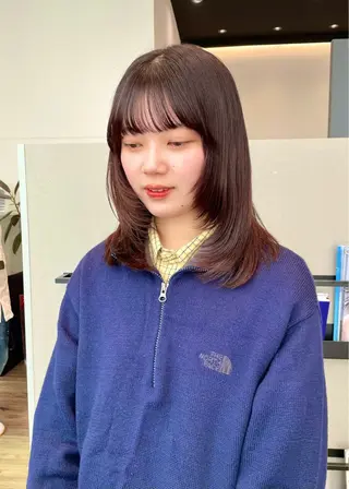 ロング カラー BELLA/天王寺/ 似合わせ/木浦心のヘアスタイル