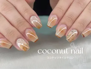 ネイル 神田 ココナッツのネイルデザイン