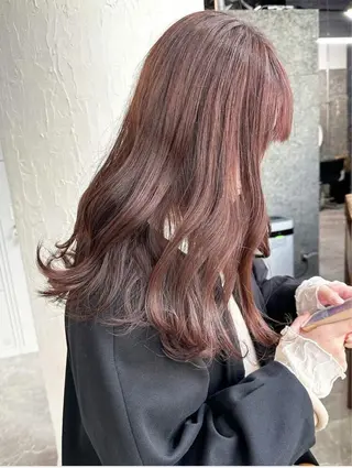 カラー 菊地 万佐久のヘアスタイル