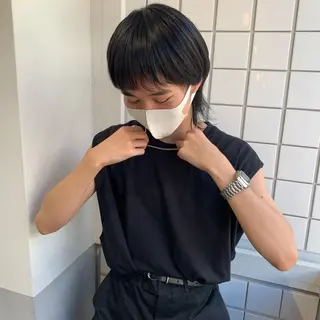 ショート カラー メンズ 🎀オイダイラ モモカ🎀のヘアスタイル