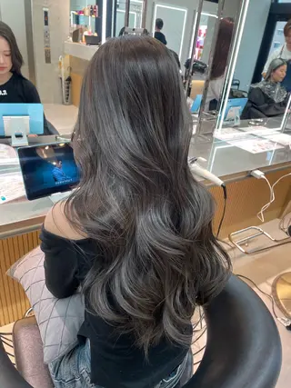 ロング カラー はるか/ヘアアレンジ ブリーチなしカラー♡のヘアスタイル