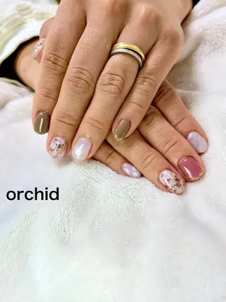 ネイル orchid ♡オーキッドのネイルデザイン