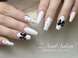 ネイル Z.Nail_ 長さだし練習専用のネイルデザイン