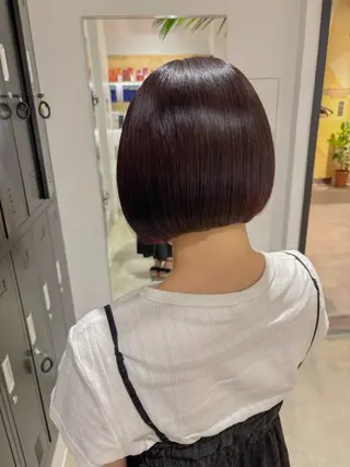 ショート 須藤 萌のヘアスタイル