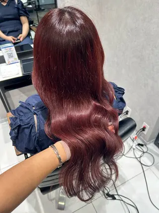 カラー 透明感カラー💙 束感まつげ🪼海月のマツエク・マツパデザイン