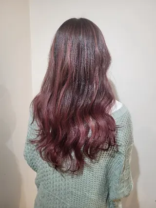 ロング 🇰🇷透明感×ハイ トーン🌟tomoのヘアスタイル