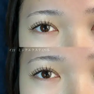 マツエク・マツパ 🎀束感マツエク/ カカエ アイナ🎀のマツエク・マツパデザイン