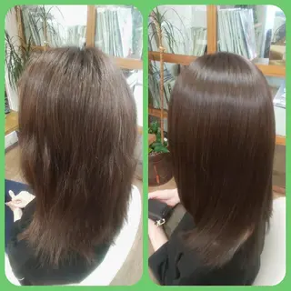 セミロング 石原 生太  のヘアスタイル