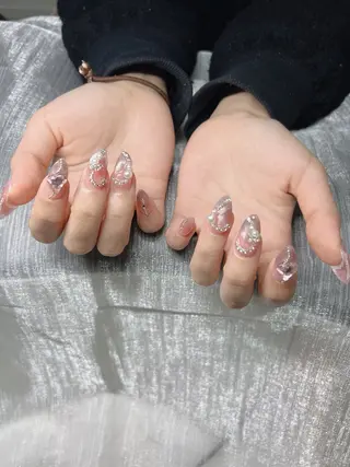 ネイル Lee Nails チップ長さだし専門店のネイルデザイン