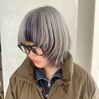 カラー デザインカラー/パー マ🦖外岡咲希🦖のヘアスタイル