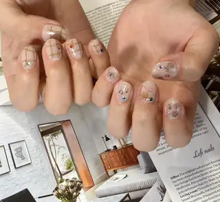 ショート ネイル Lofi nails ゆきこのネイルデザイン