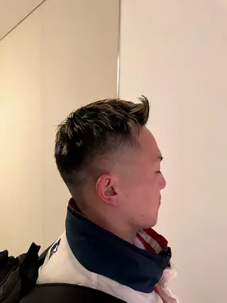 ショート メンズ 田中 瑠星のヘアスタイル