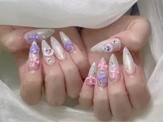 ネイル lucky nail 歌舞伎町のネイルデザイン