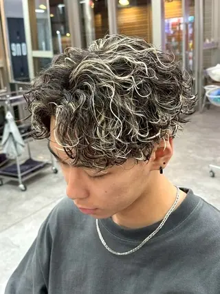 パーマ メンズ メンズ🌈パーマ💎 MIYUのヘアスタイル
