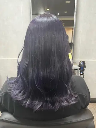 ミディアム カラー ヘアアレンジ est hair 池袋西口店所属・😈派手髪/ 地雷系 /　KALIN😈のヘアスタイル