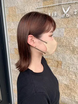 ミディアム 中村 優太のヘアスタイル