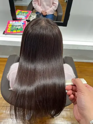 ロング オギソ タカシのヘアスタイル