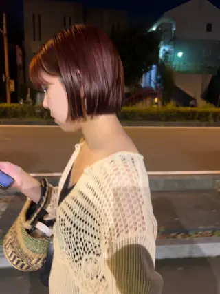 カラー KOCHAB本山所属・三谷 はるなのヘアスタイル