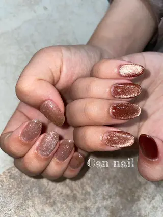 ミディアム ネイル Parfum パルファンのネイルデザイン