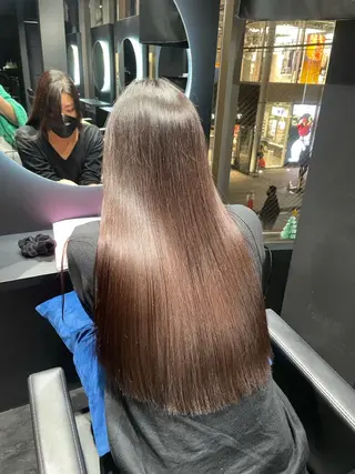 ロング ブリーチ・レイヤ ー特化🔥 ちかまるのヘアスタイル