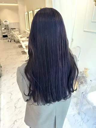 ロング カラー ParveMix🍀 藤原愛未のヘアスタイル