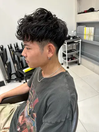 パーマ メンズ hair salon Lani所属・ヒラタ ソウタのヘアスタイル