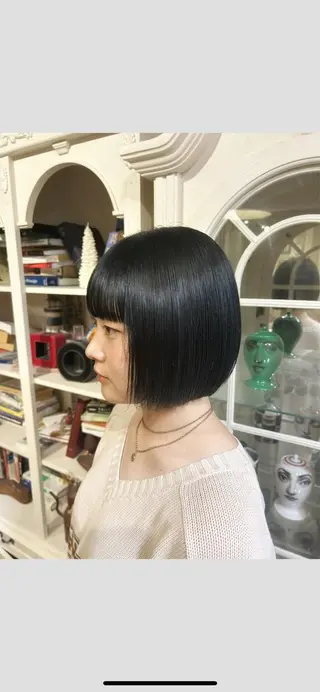 ショート 韓国風レイヤー/新潟 /小新/愛咲🎀のヘアスタイル