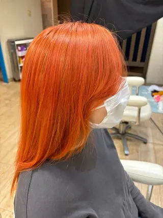 カラー 吉元 結衣佳のヘアスタイル