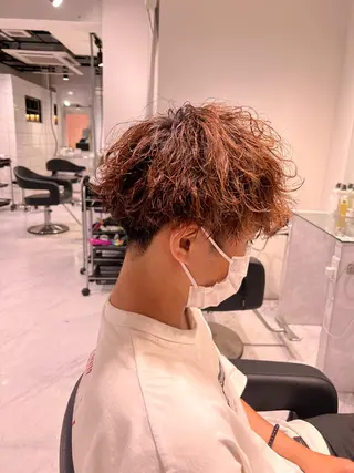 パーマ メンズ 🔥札幌No.1🥇 パーマ特化美容師🔥のヘアスタイル