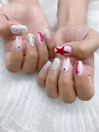 ネイル 五十嵐 美智のネイルデザイン