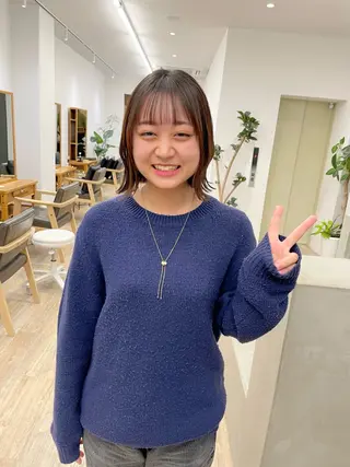 ミディアム 艶髪/髪質改善 ナカムラのヘアスタイル