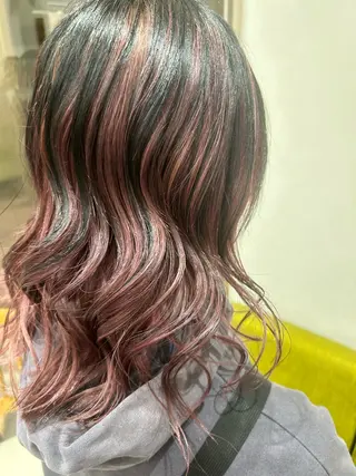 カラー そら୨୧˖men's /デザインカラーのヘアスタイル