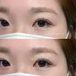 マツエク・マツパ Calm茅ヶ崎 / SHIBATAのマツエク・マツパデザイン