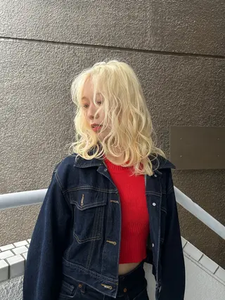 セミロング カラー 【デザインカラー】 Ryutoのヘアスタイル