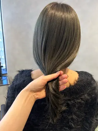 ミディアム カラー Hatsune 🐯レイヤーカットのヘアスタイル