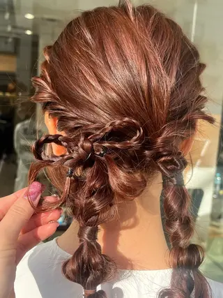 ヘアアレンジ Emma ecole所属・Emma ecole /栄/RIOのヘアスタイル