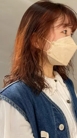 カラー 田代 さつきのヘアスタイル