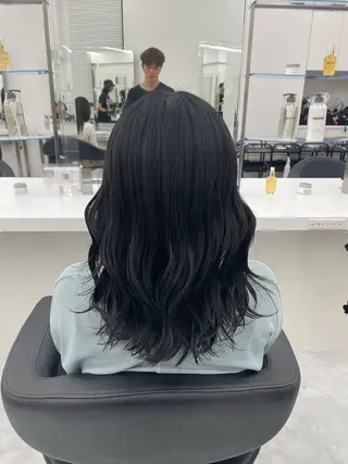 セミロング カラー ヘアアレンジ SEIGO/カット /メンズパーマ🔥のヘアスタイル