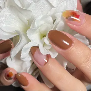 ネイル nail　milky 〜深夜にもネイル〜のネイルデザイン