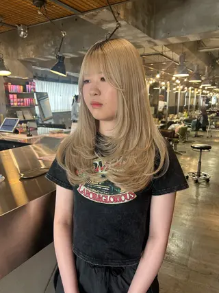 セミロング カラー ショートカット募集中 /NAGISAのヘアスタイル